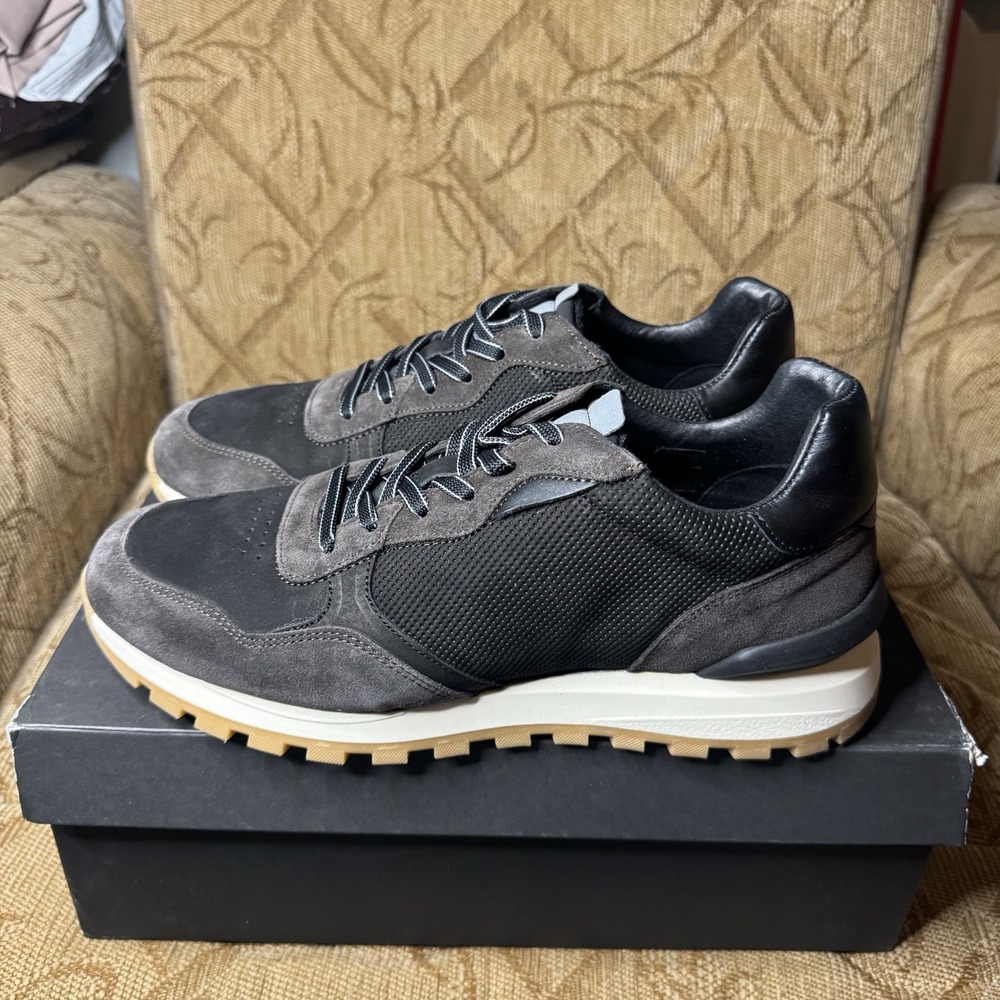 Rodd & GunnQueenstown Leather Suede Lace Up Trainers Size 43 Excellent‎